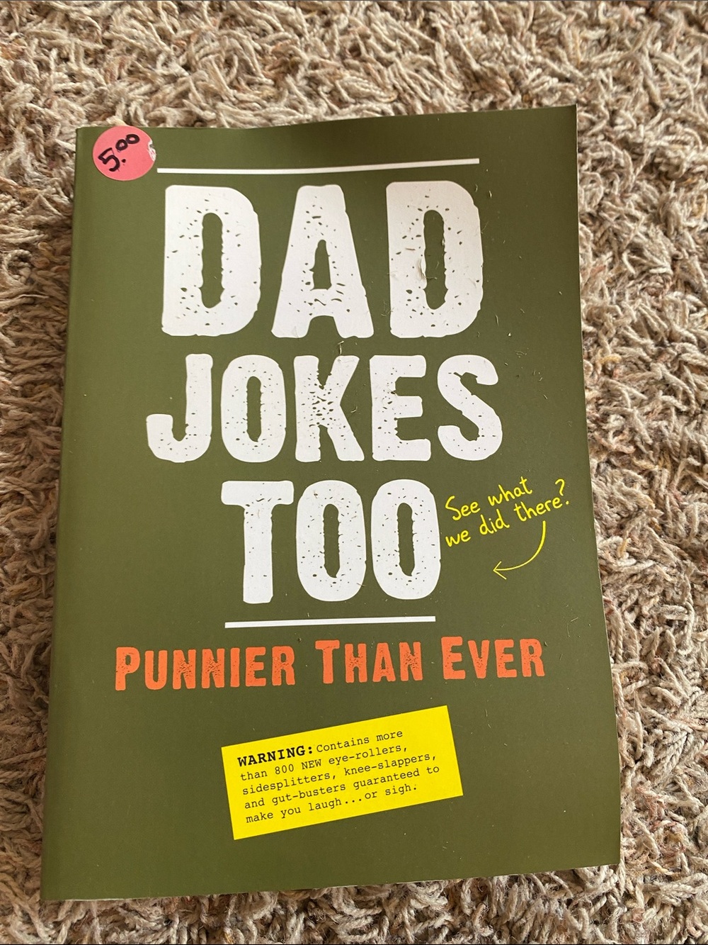 Dad jokes too Book